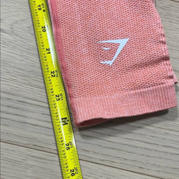Gymshark Seamless Leggings Women's Size Small Ombre Pink /Orange - Picture 10 of 10
